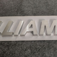 Lettres en aluminium massif de qualité professionnelle, artisanat exquis, signalétique de porte personnalisée économique