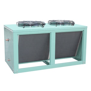 Unité de condensation à refroidissement par air à livraison rapide, condenseur de type V pour chambre froide, livraison rapide - Product Image 3