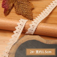 Erkoumi personnalisé Stock évidé coton dentelle garniture durable coton dentelle ruban bricolage artisanat dentelle pour la main chapeau accessoires