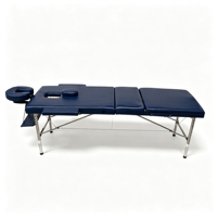 Table de massage pliable de 200 kg, style moderne, appui-tête amovible, hauteur réglable, idéale pour les salons de beauté