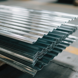 프리미엄 ASTM 표준 골판지 갈바륨 강판 아연 도금 골판지 강철 구조물 건축용 - Product Image 2