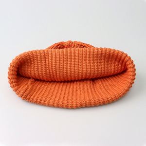 Custom Logo Wool Fisherman Beanies Short Knit Watch <b>Cap</b> Cuffed Trawler Hats for <b>Men</b> - Product Image 4