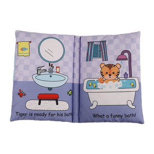 Mon premier <span class=keywords><strong>livre</strong></span> en <span class=keywords><strong>tissu</strong></span> doux non toxique Livres en <span class=keywords><strong>tissu</strong></span> pour bébé Éducation précoce Jouets Activité <span class=keywords><strong>Livre</strong></span> en <span class=keywords><strong>tissu</strong></span> froissé pour tout-petit - Product Image 5