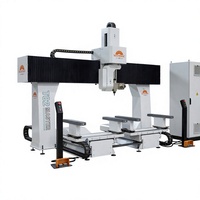 Machine de gravure CNC automatique à 5 axes MASTER-TC3 MAX pour le travail du bois, 15KW 380V