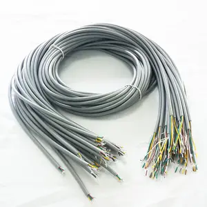 Kabel Silikon 4 Inti 26 Awg Kawat Fleksibel 300V 150C Multi Core11untai Kabel Tembaga