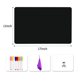 Mini <span class=keywords><strong>pizarra</strong></span> magnética para uso doméstico, <span class=keywords><strong>calendario</strong></span> Popular, tablero de grafiti para nevera - Product Image 1