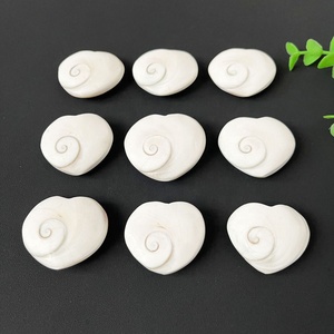 Bán buôn vỏ biển hóa thạch đá hình trái tim mặt trời vỏ hóa thạch trái tim cho món quà - Product Image 4