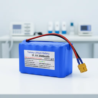 Batterie au lithium-ion personnalisée 12V 11.1V 10-30Ah 3S 4S 18650 pour AGV AMR, robot de nettoyage portable et instrument de test industriel