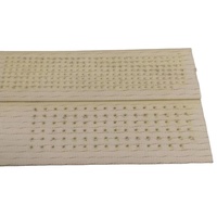 Banda transportadora de PU/PVC blanca para mesa de corte, banda transportadora de PU al vacío para máquina de corte