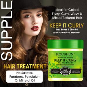 ROUSHUN Keep It Curly Tratamiento Ultra Definidor de Rizos para Cabello Natural Rizado 500g - Product Image 2