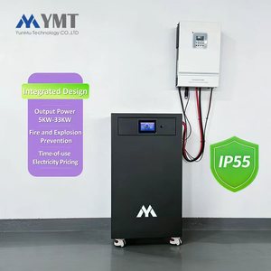 Inversor Híbrido y Batería 51.2V 48V 15kWh 30kWh 280Ah Sistema de Almacenamiento de Energía Solar Doméstico Tipo Split Batería de Litio LiFePO4 - Product Image 1