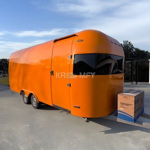 Most Popular Fryer Cart Hot Sale Customized Snack Food Trailers Fully Equipped <b>Kitchen</b> Beverage <b>Mobile</b> Business Trailer - Product Image 1