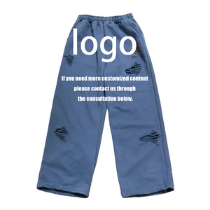 <span class=keywords><strong>Pantaloni</strong></span> Jogger da Uomo e <span class=keywords><strong>Donna</strong></span> Stile Retrò Lavato Strappato con Stampa Logo <span class=keywords><strong>Impermeabili</strong></span> Traspiranti Vestibilità Larga - Product Image 3