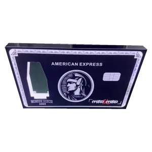 LED 샴페인 주류 병 AMEX 블랙 카드 병 사회자 미국인-익스프레스 GLORIFIER VIP 병 서비스 나이트 클럽
