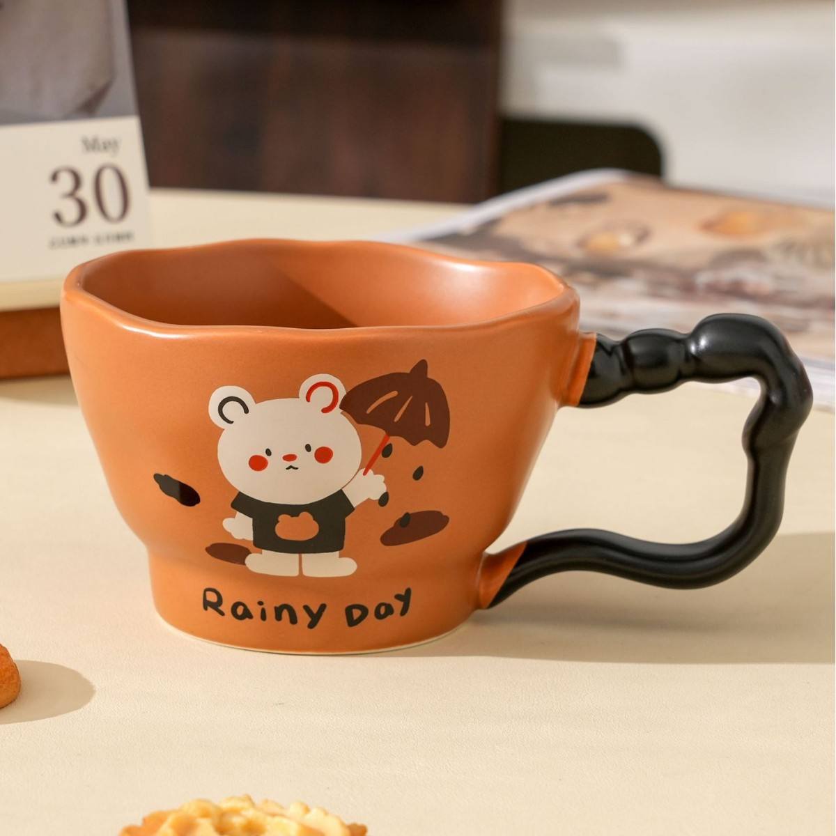 สีน้ำตาล