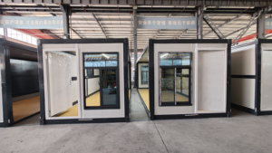 Struttura mobile in acciaio per esterni case Container Design moderno garanzia di 2 anni per punti panoramici caselle di espansione Villa - Product Image 5