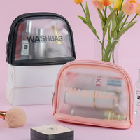 Pochette de brosse étanche plage paillettes matelassé sac cosmétique clair Pvc sac de maquillage Transparent Logo personnalisé voyage sac à fermeture éclair mode