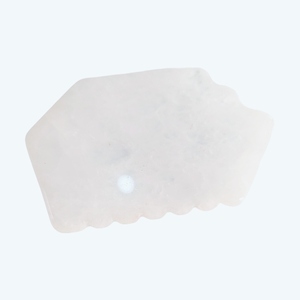 Custom Logo White Jade Body Gua Sha Facial <b>Massager</b> Gemstone Guasha Scraping Therapy Tool - Product Image 4