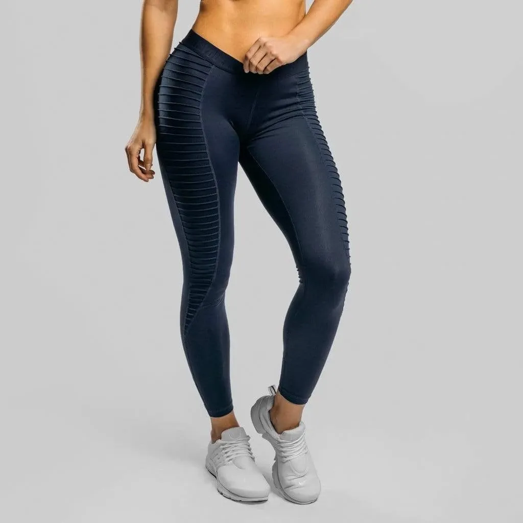 Activewear Fat Women Side Binding High Waisted Tummy Control Hip Lift Sports Gym Tights Yoga Pants Plus Size Women's Leggings