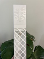 Poteau à mousse auto-arrosant robuste et réutilisable de 17 pouces de hauteur avec finition goutte-à-goutte pour la maison et le jardin