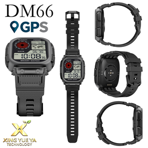 นาฬิกาสมาร์ทวอทช์ GPS รุ่น DM66 จอ AMOLED แผนที่ออฟไลน์ กันน้ำ 5ATM แบตเตอรี่ 850mAh พร้อมมาตรวัดความสูง บารอมิเตอร์ GPS หลายดาวเทียม รับผลิตแบบ OEM ODM - Product Image 4