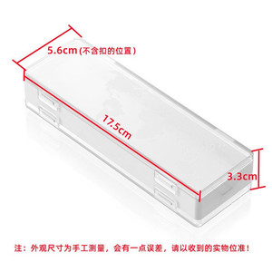 Portable 24 Cell Aa Battery Storage Box With <b>Switch</b> Plastic <b>Case</b> For 5 Batteries - Product Image 3
