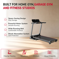 Mesin Treadmill Model Populer untuk Rumah dengan Motor Brushless, Pembentukan Tubuh, Warna Kustom, Produsen Asli