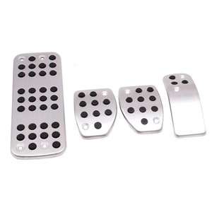 Placa de almohadilla de Pedal modificada para reposapiés de Gas de coche para <span class=keywords><strong>PEUGEOT</strong></span> 207 301 307 <span class=keywords><strong>208</strong></span> 2008 308 408 Cc/CITROEN C3 C4/DS 3 4 6 DS3 DS4 DS6 - Product Image 1