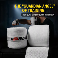 Bandages de boxe professionnels respirants avec boucle pour le pouce, bandages élastiques pour les poignets et les mains, pour le Muay Thai et le sparring