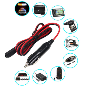 SAE к сигаретам полностью автоматическая вилка автомобильного прикуривателя адаптер для подголовника Dvd-плеер - Product Image 2