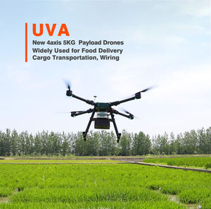 2025 superventas 4 ejes carga útil portátil entrega de alimentos/Resure de emergencia/Dron de entrega de transporte con cámara - Product Image 6