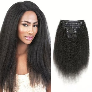 <span class=keywords><strong>Extensiones</strong></span> <span class=keywords><strong>de</strong></span> Cabello con Clip <span class=keywords><strong>de</strong></span> Alta Calidad, Lisas y Rizadas, para Mujer, al Mejor <span class=keywords><strong>Precio</strong></span>, Opciones <span class=keywords><strong>de</strong></span> Peinado con Cabello Humano <span class=keywords><strong>de</strong></span> Calidad - Product Image 2