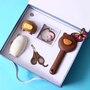 Set de Regalo para Mascotas, Rodillo Quitapelusas Lavable con Diseño de Dibujos Animados, Portátil, Desmontable, Reutilizable, Personalizado con Serigrafía, Temática Festiva - Product Image 3