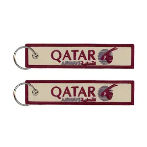 Chaveiro de bordado com detalhes qatar, chaveiro personalizado com preço de baixo