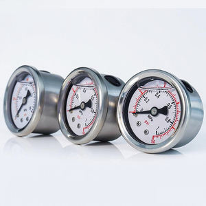 गर्म बिक्री hiyxing n40 कस्टम स्टेनलेस स्टील दबाव गेज उच्च दबाव तेल भरने सदमे प्रतिरोध 2.5% सटीकता - Product Image 3