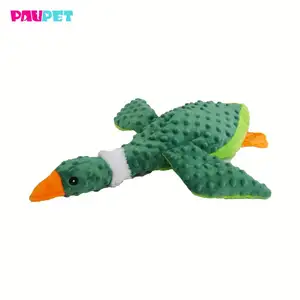 Pet Fornecimentos por atacado Para Revenda Mordedores de Silicone Animais Tratar Plastico Pet Squeak Brinquedo Do Cão de Animais De Brinquedo de Pelúcia Macia Brinquedo Ganso