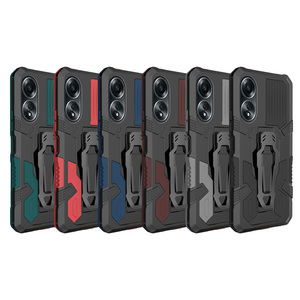 เคสแบบมีคลิปหนีบเข็มขัดสำหรับ <span class=keywords><strong>Oppo</strong></span> A3s A5 A15 A58 A54 A12 A94 A16 A1K A31 A8 A92 A74 ป้องกันการกระแทก - Product Image 6