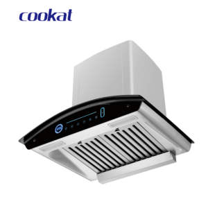 Campana Extractora de Cocina Eléctrica de 90 cm, Extractor Vertical de Bajo Ruido, Electrodoméstico para el Hogar, Luz LED, Carcasa de Acero Inoxidable - Product Image 3