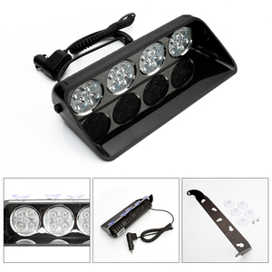 DXZ Automotive <span class=keywords><strong>LED</strong></span> Aspiration <span class=keywords><strong>Clignotant</strong></span> <span class=keywords><strong>Central</strong></span> Reminder Light S20 Rouge et Bleu Mirror Light Accessoire pour Voitures et SUV - Product Image 6