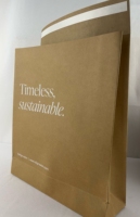 Enveloppes d'Expédition Personnalisées et Recyclées Marron, Sacs de Messagerie Biodégradables pour l'Envoi Réutilisable de Vêtements