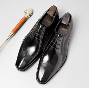 Zapatos de Vestir Formales de Negocios para Hombre, de Cuero Genuino, Impermeables, Sin Cordones, de Alta Calidad, Elegantes y de Lujo - Product Image 2