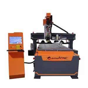 CA-1325 1530 2030 CNC Linear/Disc ATC mesin ukiran kayu CNC Router dengan 12 alat pengganti