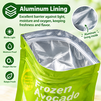 Sachets d'emballage en aluminium et plastique de qualité alimentaire pour poudre de matcha, boissons, compléments alimentaires, cosmétiques, thé santé