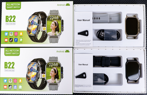 Reloj Inteligente HKSF B22 con Pantalla Táctil y Botones, Monitorización de Frecuencia Cardíaca, Llamadas Bluetooth, Monitorización del Sueño, Medición del Nivel de Oxígeno - Product Image 4