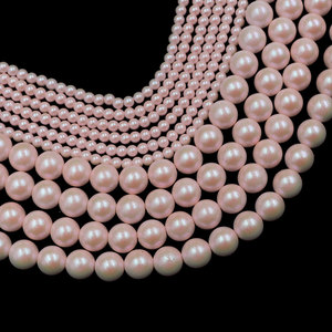 Perle di cristallo iridescente arcobaleno di alta qualità rosa-arancio simili a per <span class=keywords><strong>Swarovski</strong></span> per la creazione di gioielli e bracciali - Product Image 6