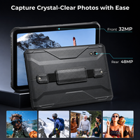 Tablette robuste Android 14 8,68 pouces avec GPS pour UTV, charge rapide 33W, étanche IP68, batterie 8000mAh, autonomie de 11 heures, appareil photo 32MP + 48MP