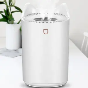 3000ml Umidificatore Grande Capacità Doppio Ugelli Spruzzatore della Foschia Luci di Notte USB Ufficio Casa Purificatore Diffusore di Nebbia Fredda Umidificatore