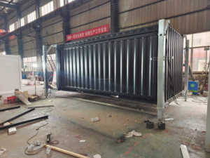 Container Espandibile da 20 Piedi per Negozio Mobile Rustico, <span class=keywords><strong>Casa</strong></span> Prefabbricata Portatile con Struttura in Acciaio per Negozi di Abbigliamento - Product Image 6