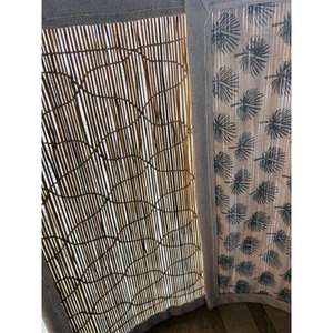 Stores enrouleurs tissés en bambou naturel et écologique, taille 4x6FT, stores et volets en bambou faits à la main de haute qualité - Product Image 5