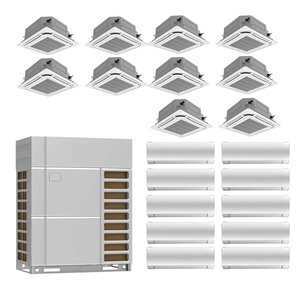 Chia VRF làm mát trung tâm hệ thống đa khu vực biến tần phòng AC R32 ngành công nghiệp sử dụng Trần ống dẫn điều hòa không khí - Product Image 1